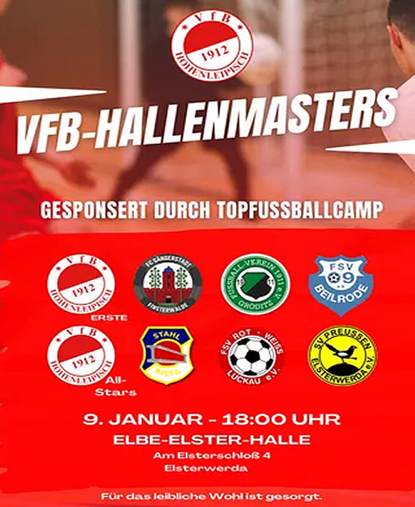 VfB Hallenmasters 2026