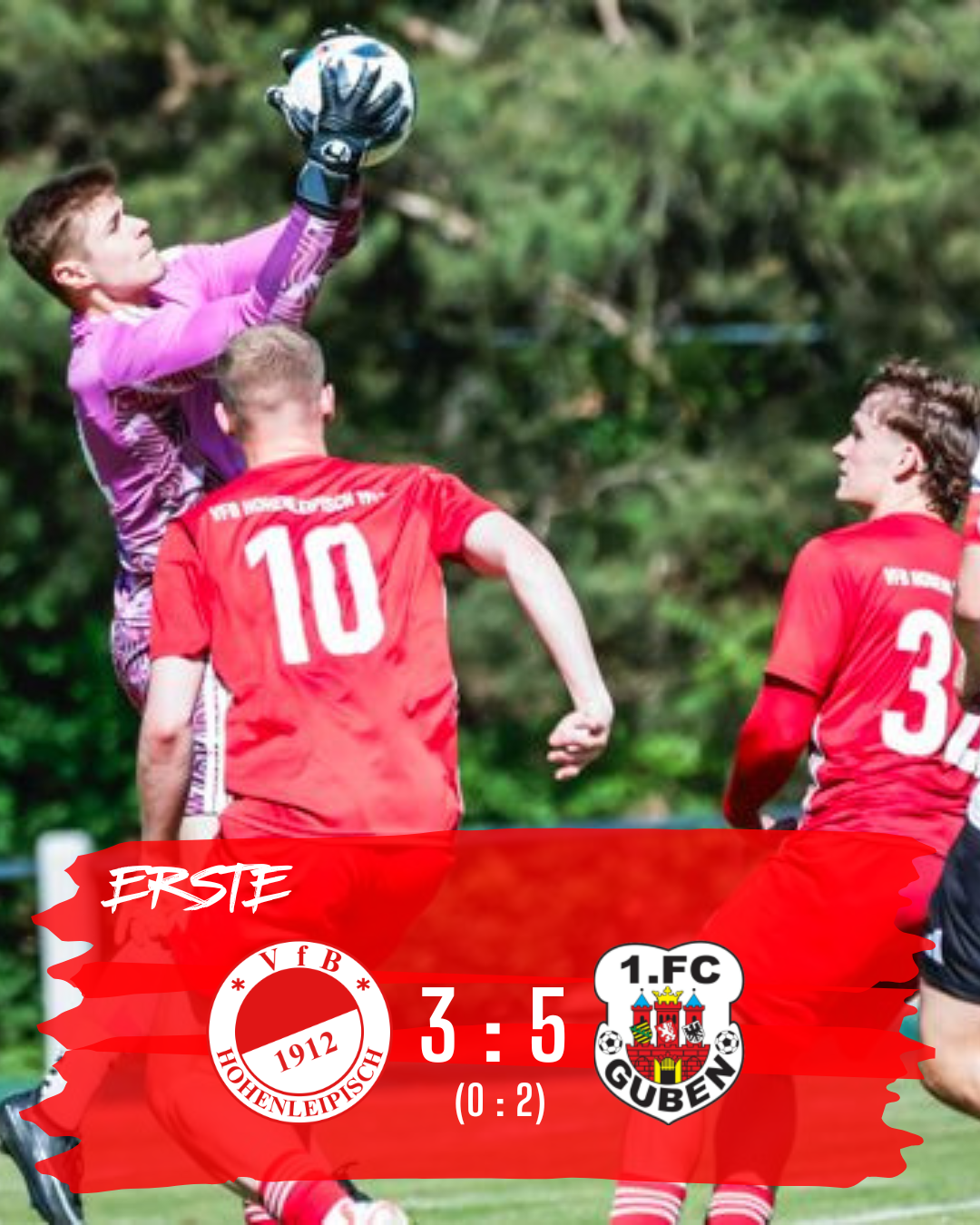 VfB ERSTE : 1. FC Guben