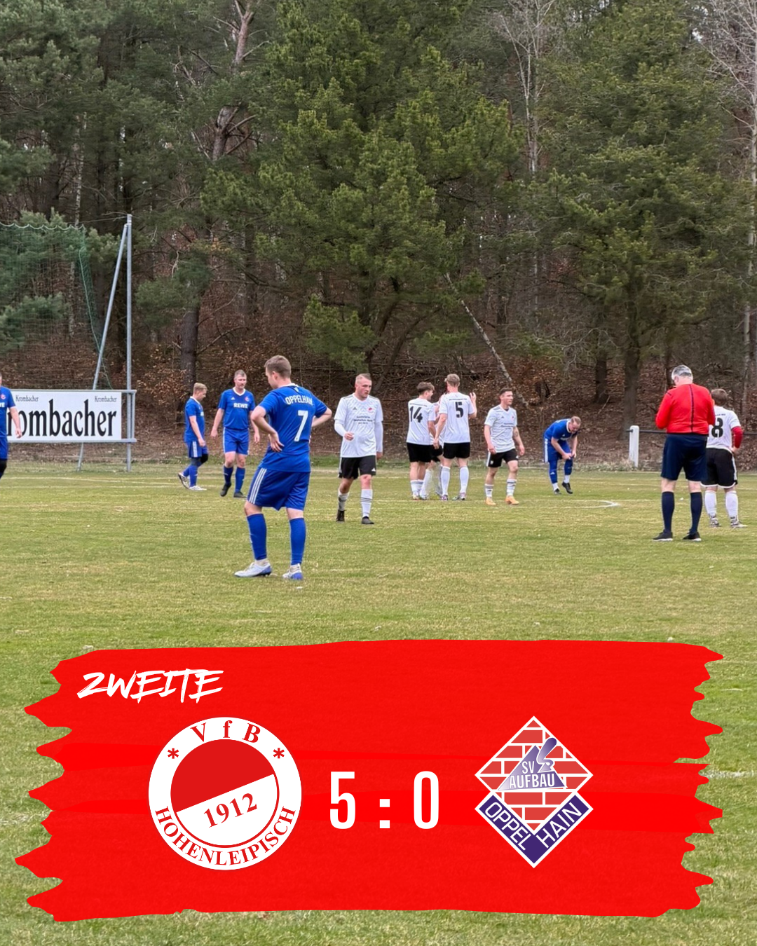 VfB ZWEITE : SV Aufbau Oppelhain