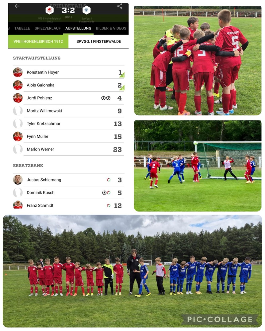 E1 erkämpft sich den Heimsieg ⚽💪