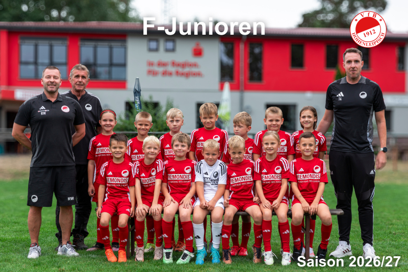 VfB Mannschaftsfotos Nachwuchs Saison 25 26 F Junioren