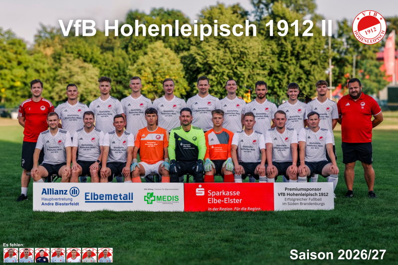 Mannschaftsfoto Zweite